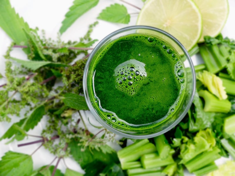 Berry Spinach Smoothie